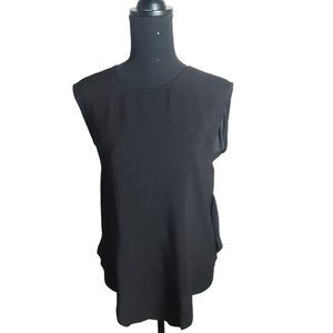 Oak Open Back Drape Sleeveless Top Women Size 1 US Small